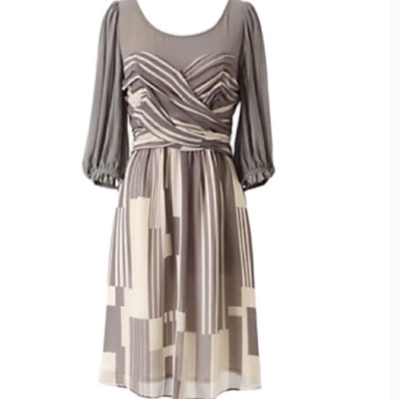 NWT ANTHROPOLOGIE Moulinette Soeurs dress Silk 6P - Picture 1 of 13